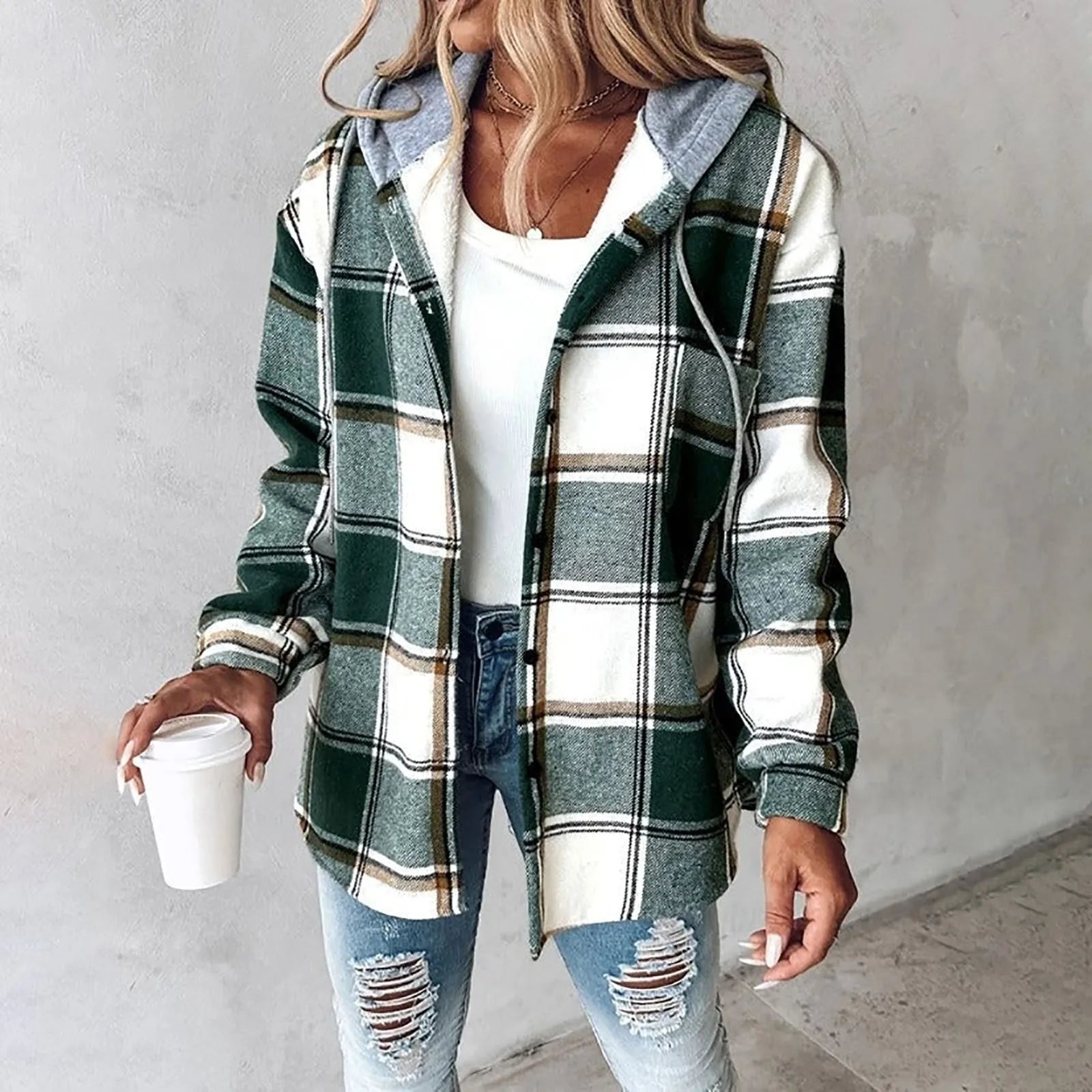 Rose™ - Veste chaude et douce pour les journées d'automne idéales
