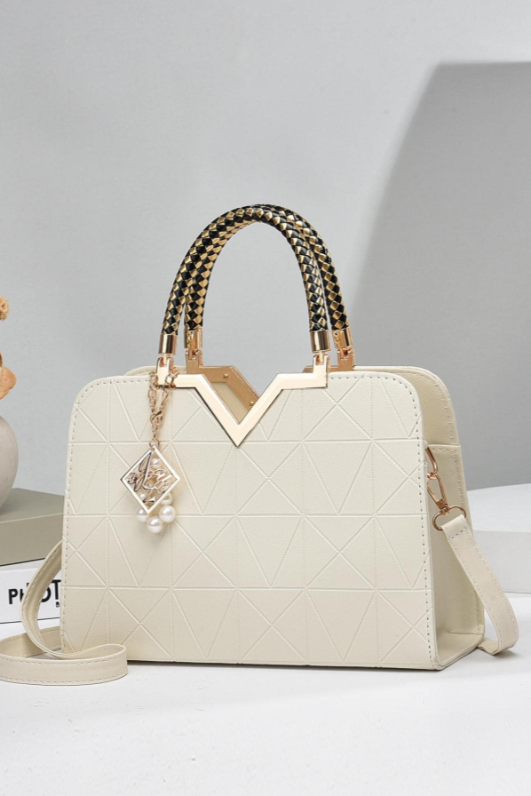 Violette™ Sac à bandoulière avec motif géométrique