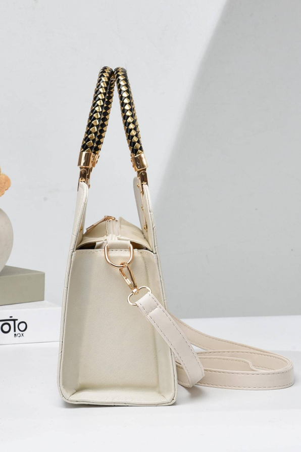 Violette™ Sac à bandoulière avec motif géométrique