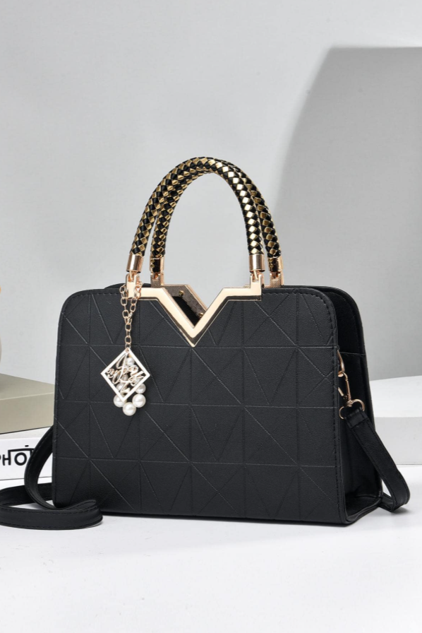 Violette™ Sac à bandoulière avec motif géométrique
