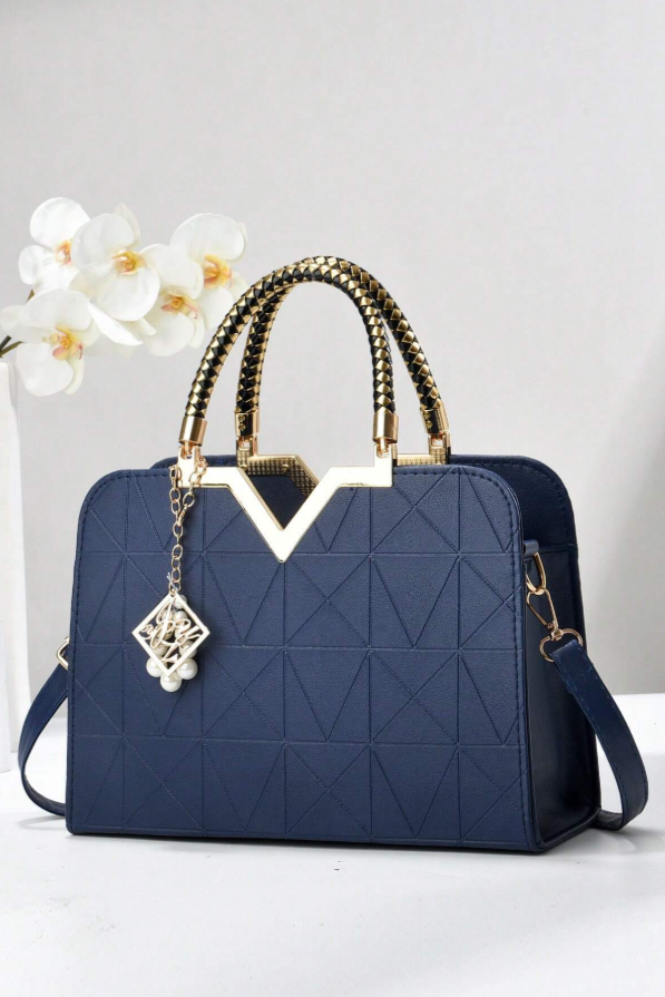 Violette™ Sac à bandoulière avec motif géométrique