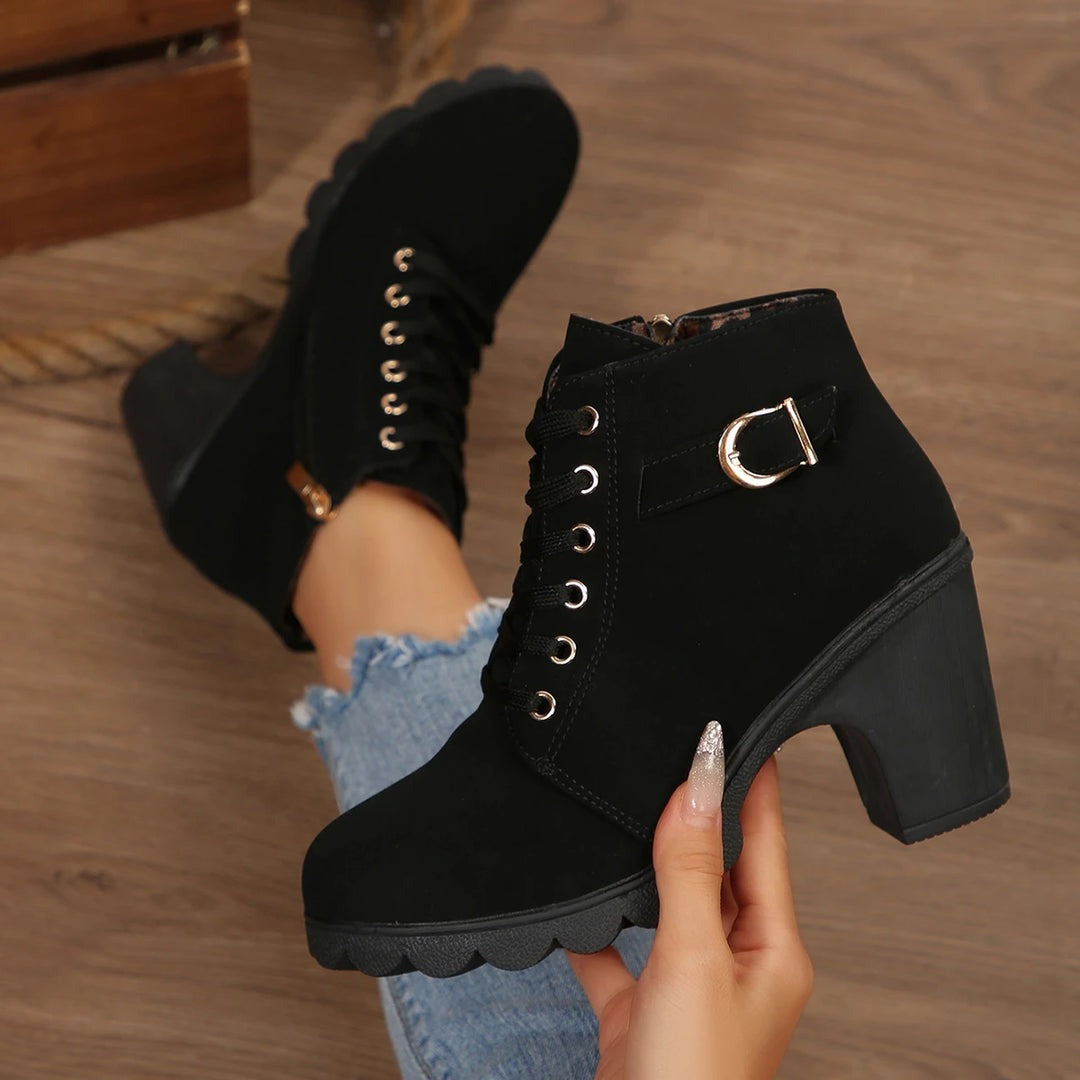 Bottines Monte-Claire à lacets