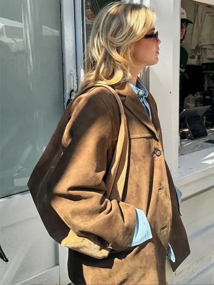 Sophie™  | Veste courte marron pour femmes