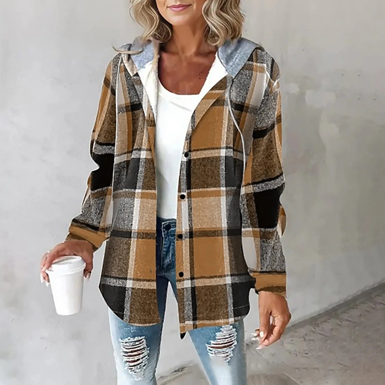 Rose™ - Veste chaude et douce pour les journées d'automne idéales