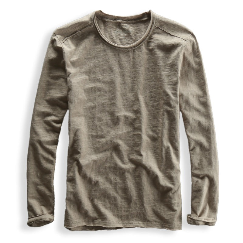 T-shirt à manches longues en coton