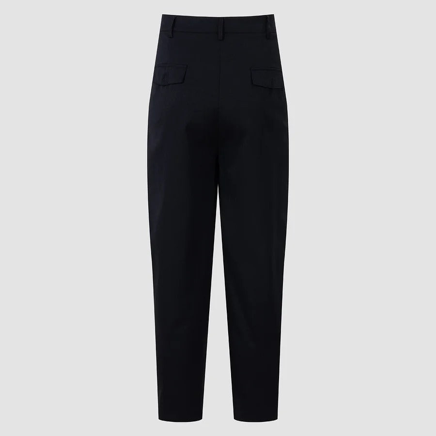 Pantalon large à plis chic et décontracté
