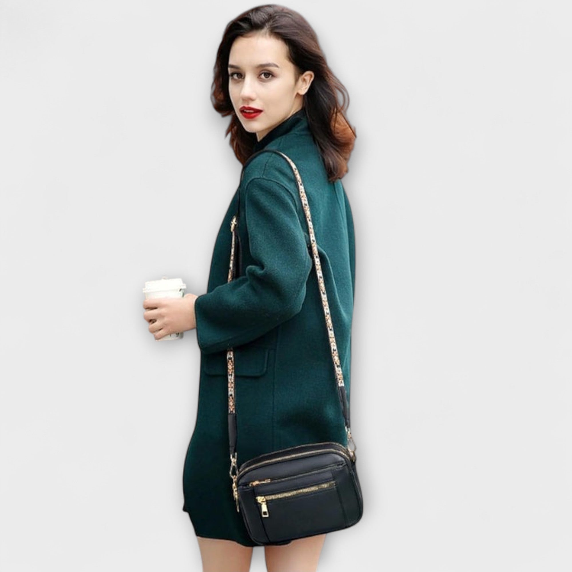 Mira™ -  Élégante sacoche en cuir