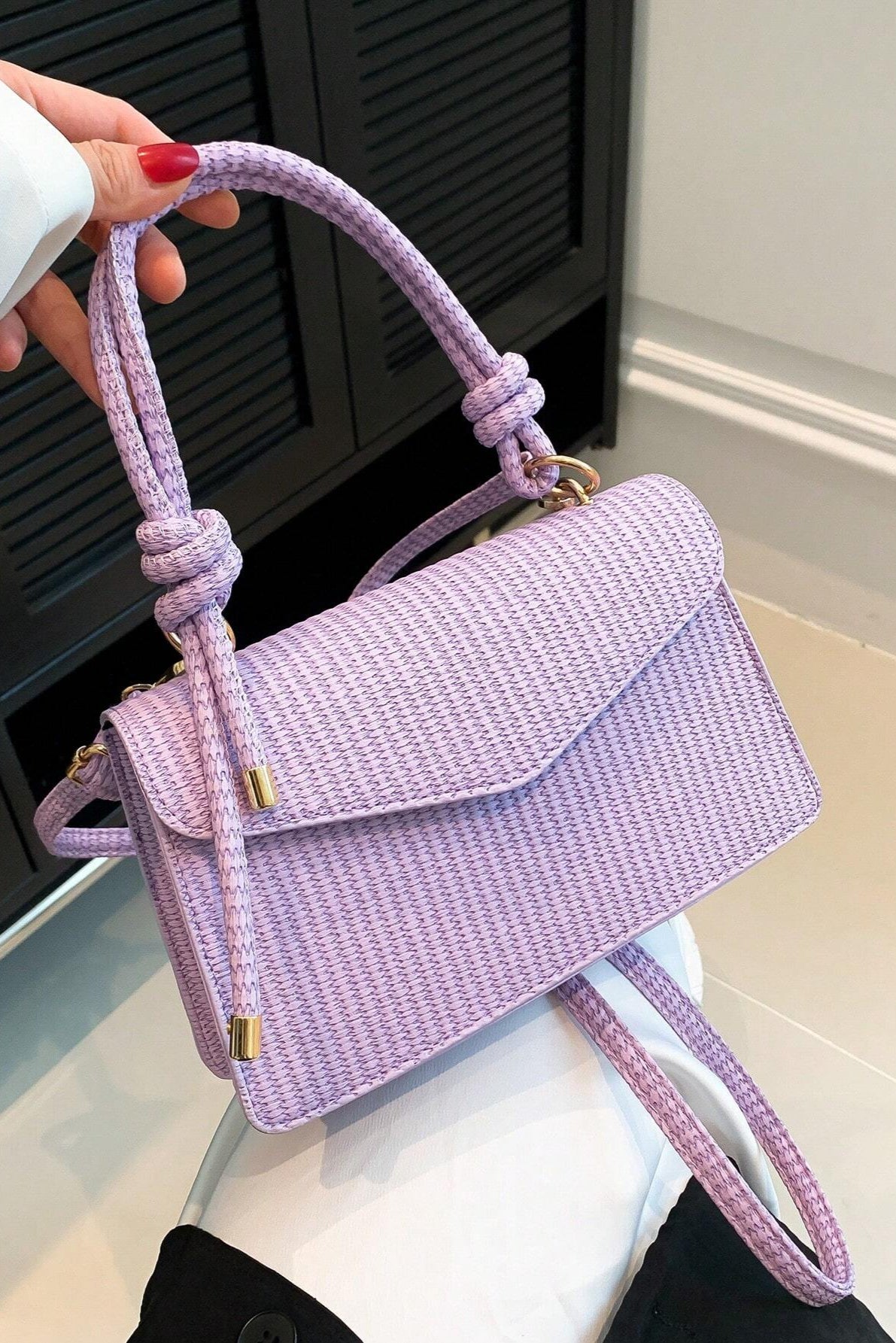 Violette™  Mini sac à main et sac à bandoulière avec rabat